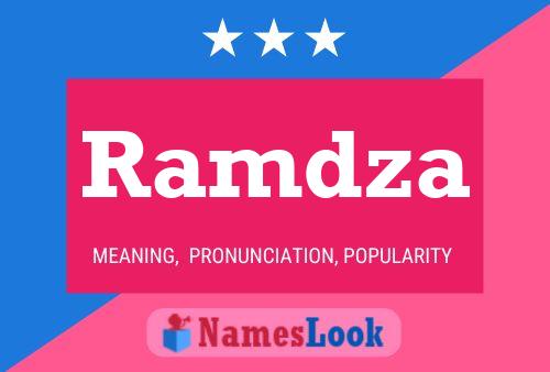 Ramdza Namensposter