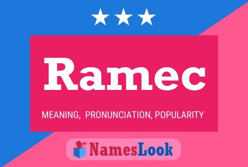 Ramec Namensposter