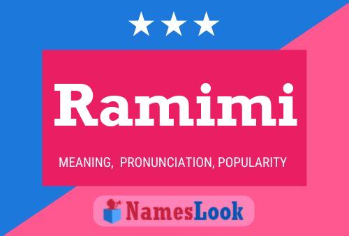 Ramimi Namensposter