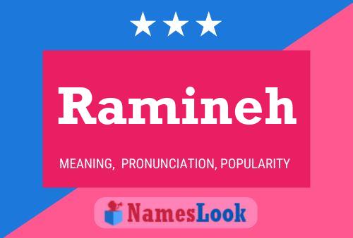 Ramineh Namensposter