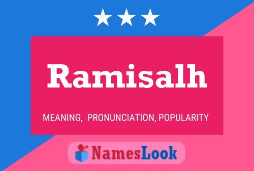 Ramisalh Namensposter