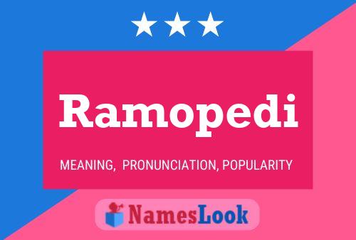 Ramopedi Namensposter