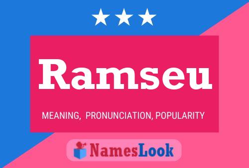 Ramseu Namensposter