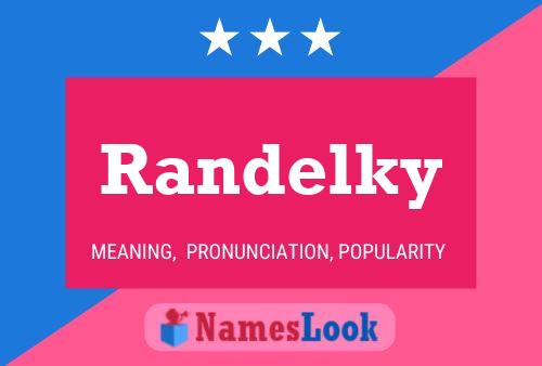 Randelky Namensposter