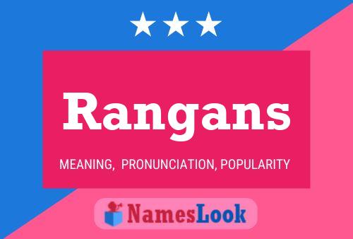 Rangans Namensposter