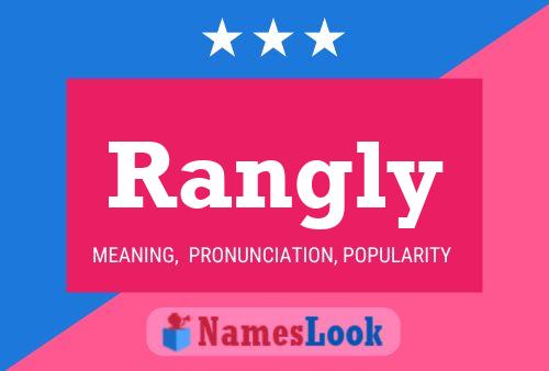 Rangly Namensposter