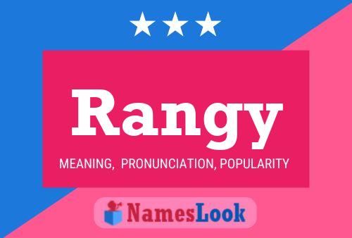 Rangy Namensposter