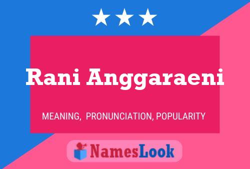 Rani Anggaraeni Namensposter