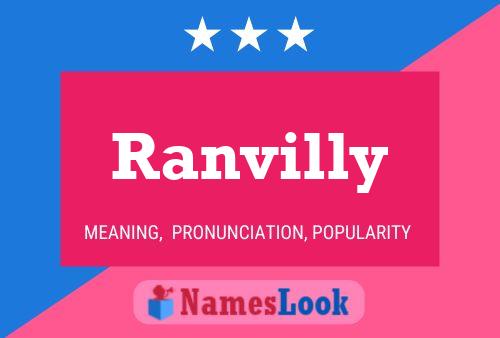 Ranvilly Namensposter