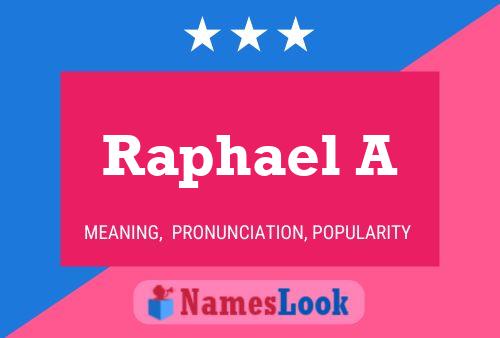 Raphael A Namensposter