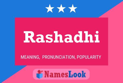 Rashadhi Namensposter