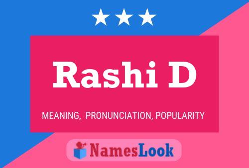 Rashi D Namensposter