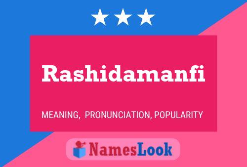 Rashidamanfi Namensposter