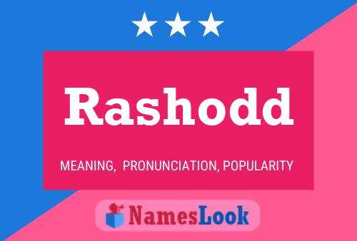 Rashodd Namensposter