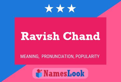 Ravish Chand Namensposter