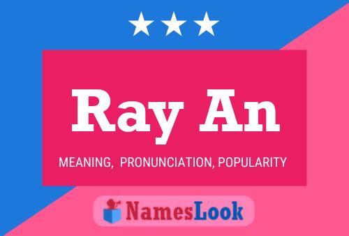 Ray An Namensposter