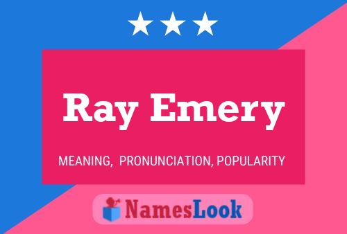 Ray Emery Namensposter