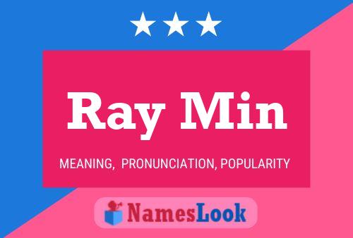 Ray Min Namensposter