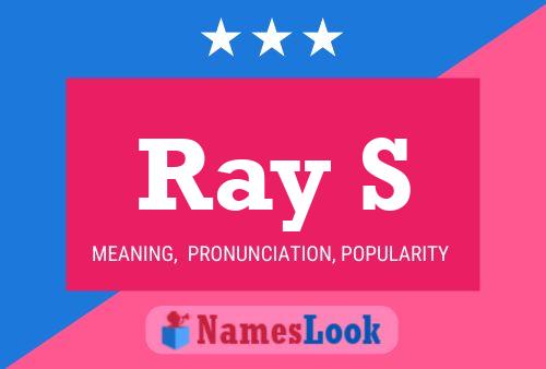 Ray S Namensposter