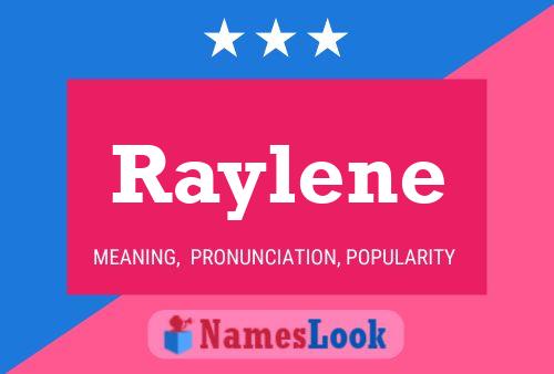 Raylene Namensposter