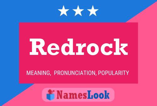 Redrock Namensposter