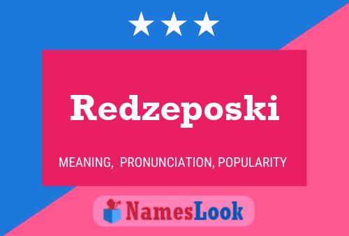 Redzeposki Namensposter