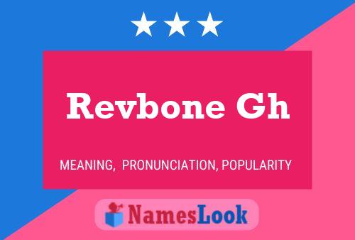 Revbone Gh Namensposter