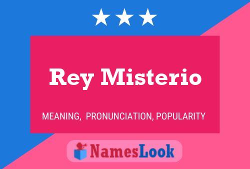 Rey Misterio Namensposter