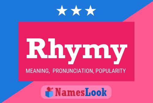 Rhymy Namensposter