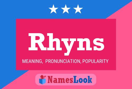 Rhyns Namensposter