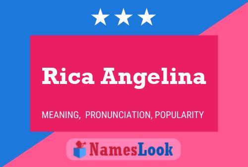 Rica Angelina Namensposter