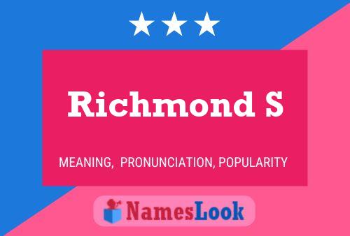 Richmond S Namensposter