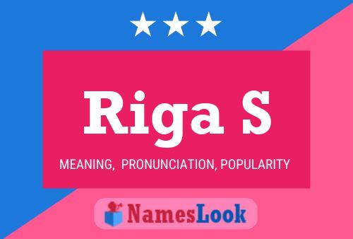 Riga S Namensposter