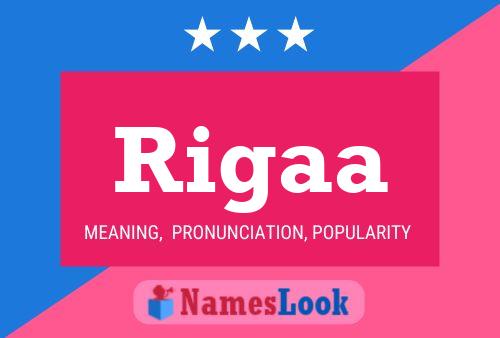 Rigaa Namensposter