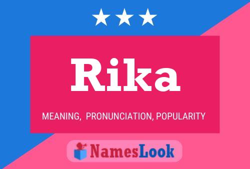 Rika Namensposter