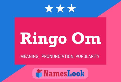 Ringo Om Namensposter