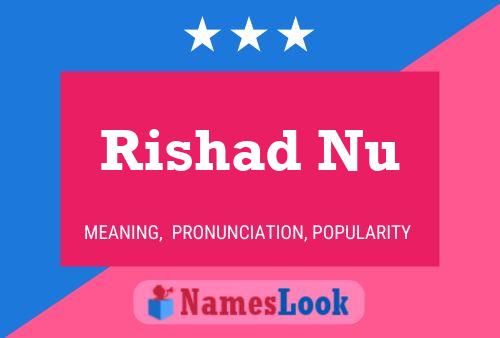 Rishad Nu Namensposter