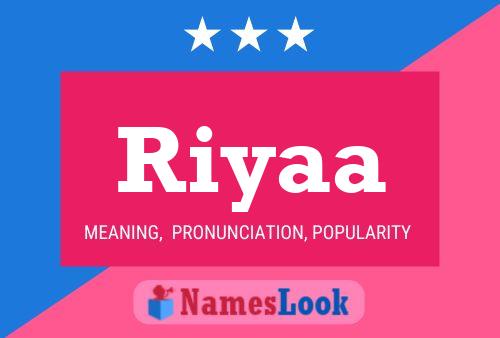 Riyaa Namensposter