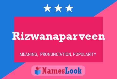 Rizwanaparveen Namensposter