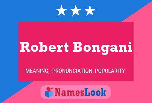 Robert Bongani Namensposter