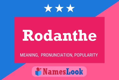 Rodanthe Namensposter