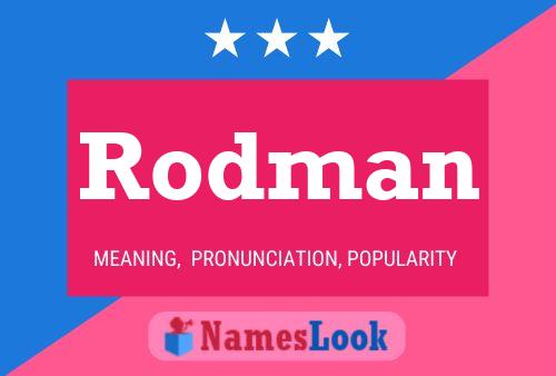 Rodman Namensposter