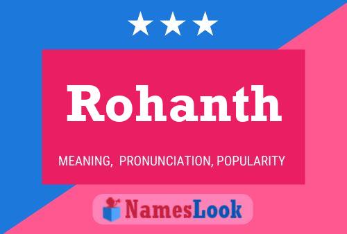 Rohanth Namensposter