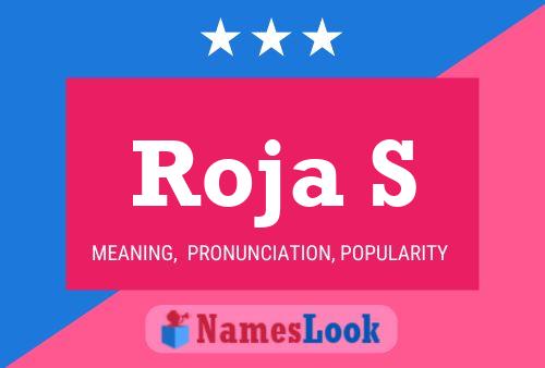 Roja S Namensposter