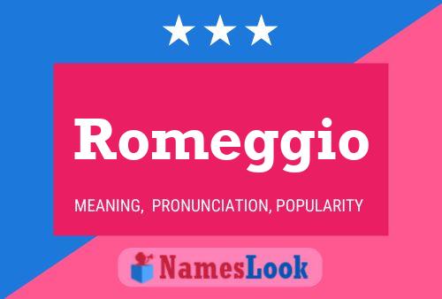 Romeggio Namensposter