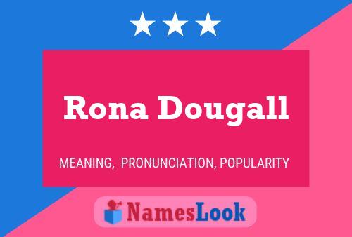 Rona Dougall Namensposter