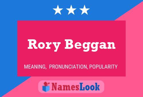 Rory Beggan Namensposter