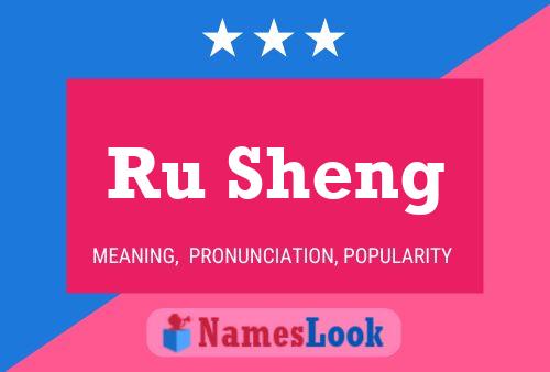 Ru Sheng Namensposter