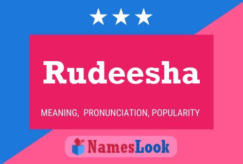 Rudeesha Namensposter