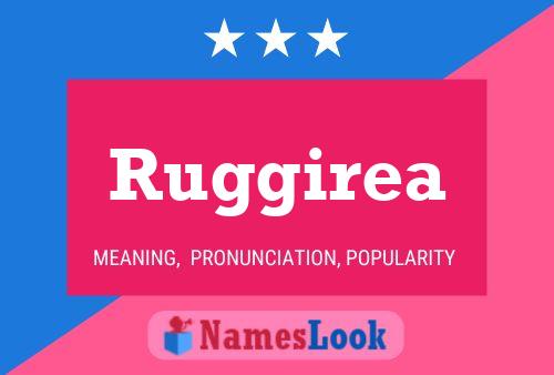 Ruggirea Namensposter